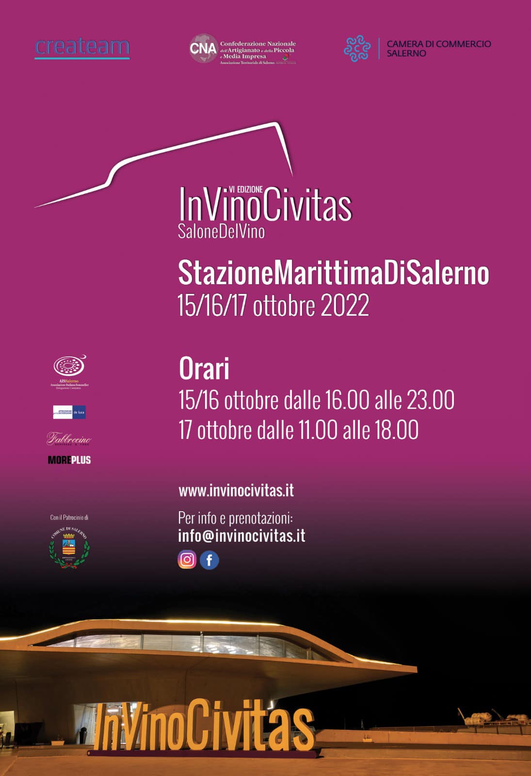 Locandina In Vino Civitas