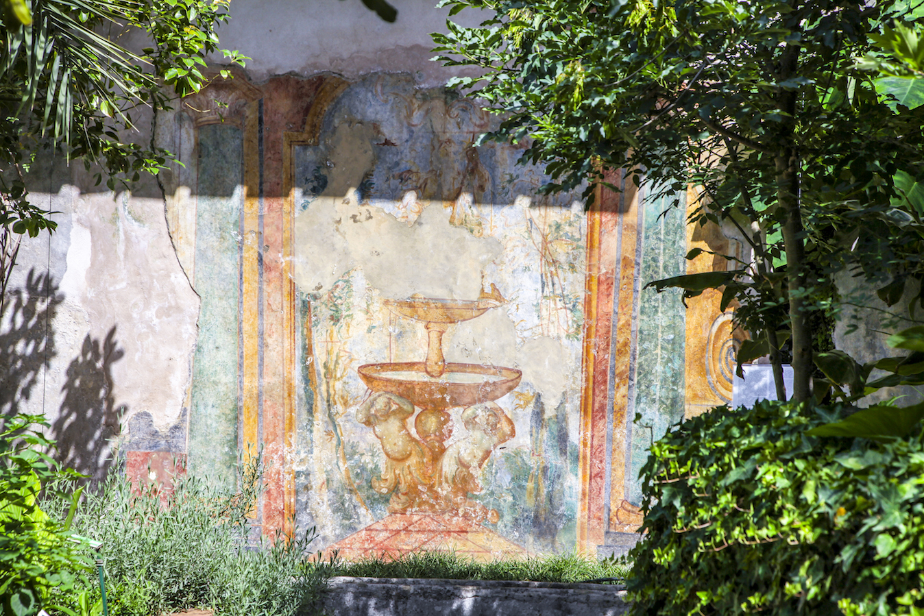 Affresco Giardino della Minerva
