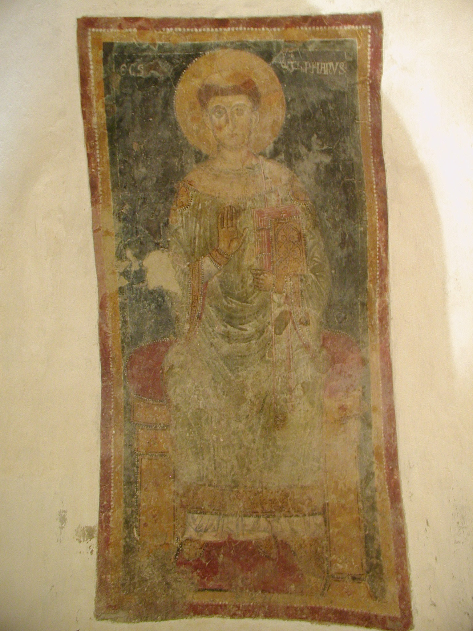 Affresco di Santo Stefano