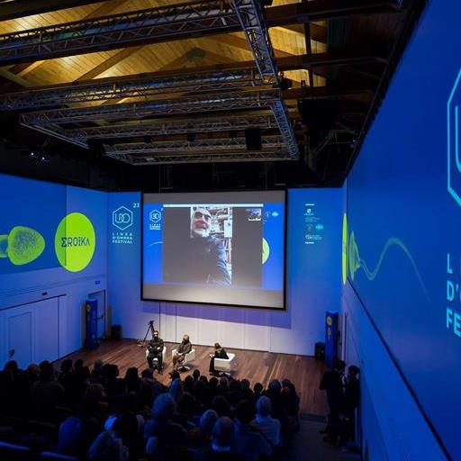 Proiezione a 360° in occasione del Linea d'Ombra Festival