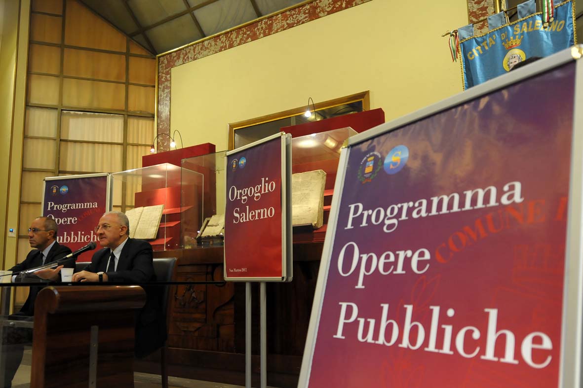 San Matteo 2012, il programma delle opere