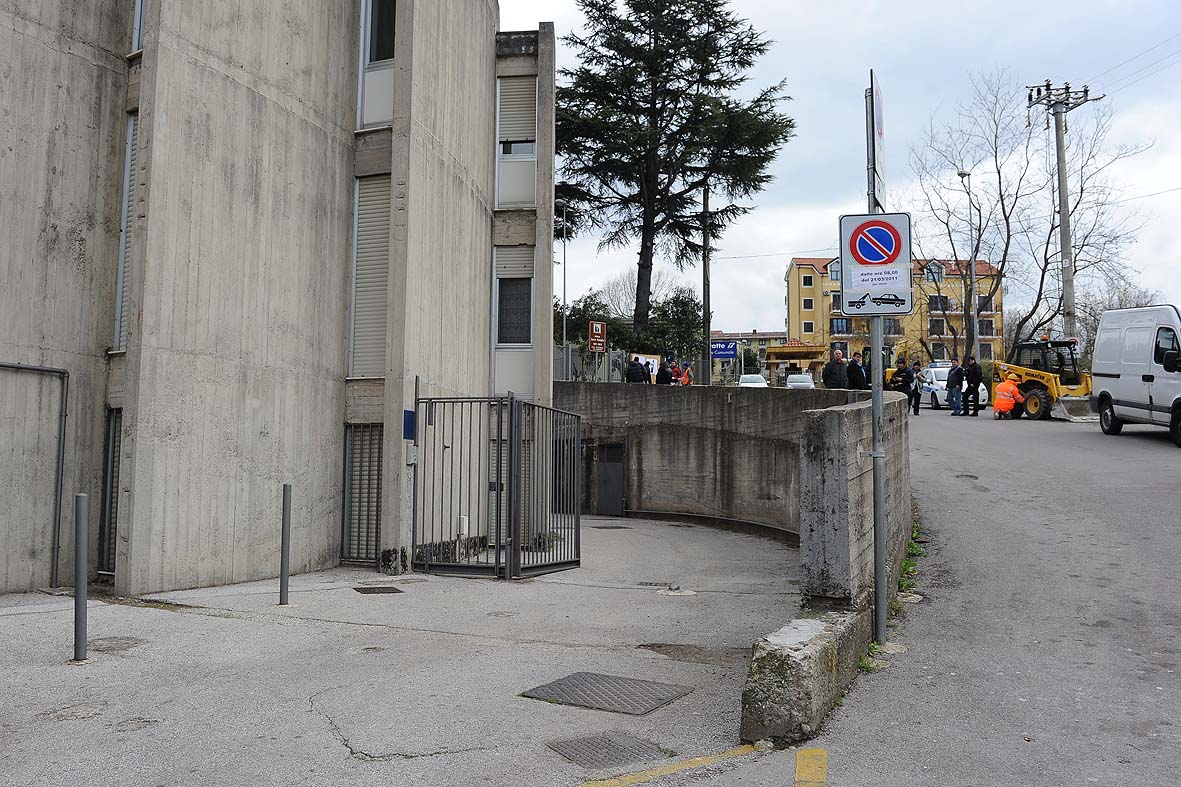 Al via i lavori del sagrato della chiesa di Fratte con il Sindaco Vincenzo De Luca. Salerno, 21 marzo 2011