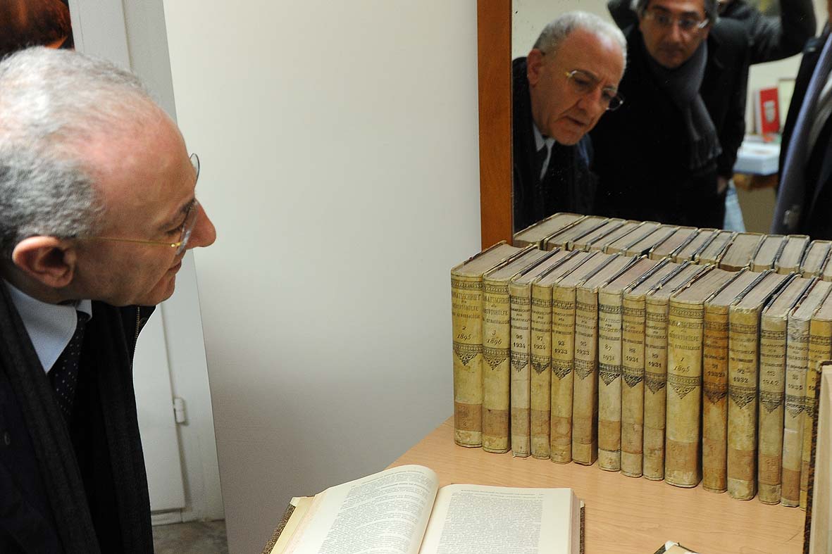 Inaugurazione nuova sede dellArchivio Storico della Botanica Salernitana. Salerno, 5 marzo 2011