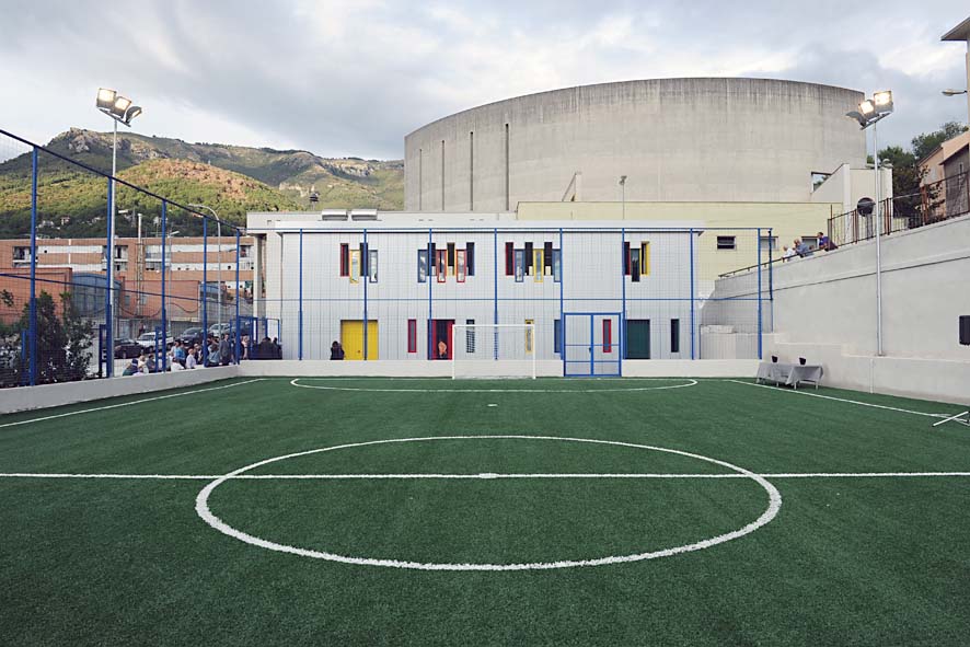 Con il Sindaco De Luca l'inaugurazione del nuovo campo sportivo di Matierno