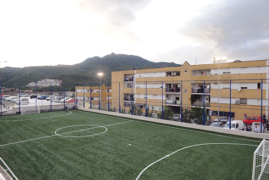 Con il Sindaco De Luca l'inaugurazione del nuovo campo sportivo di Matierno