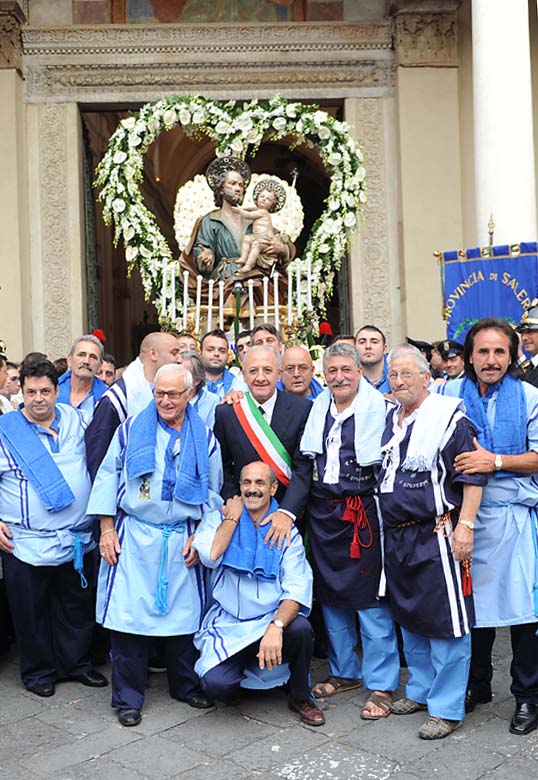 La Solenne Processione di San Matteo, Patrono della Citta'. Salerno, 21 settembre 2010