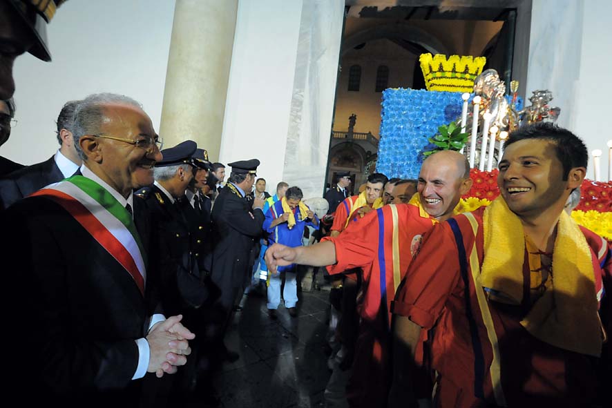 La Solenne Processione di San Matteo, Patrono della Citta'. Salerno, 21 settembre 2010