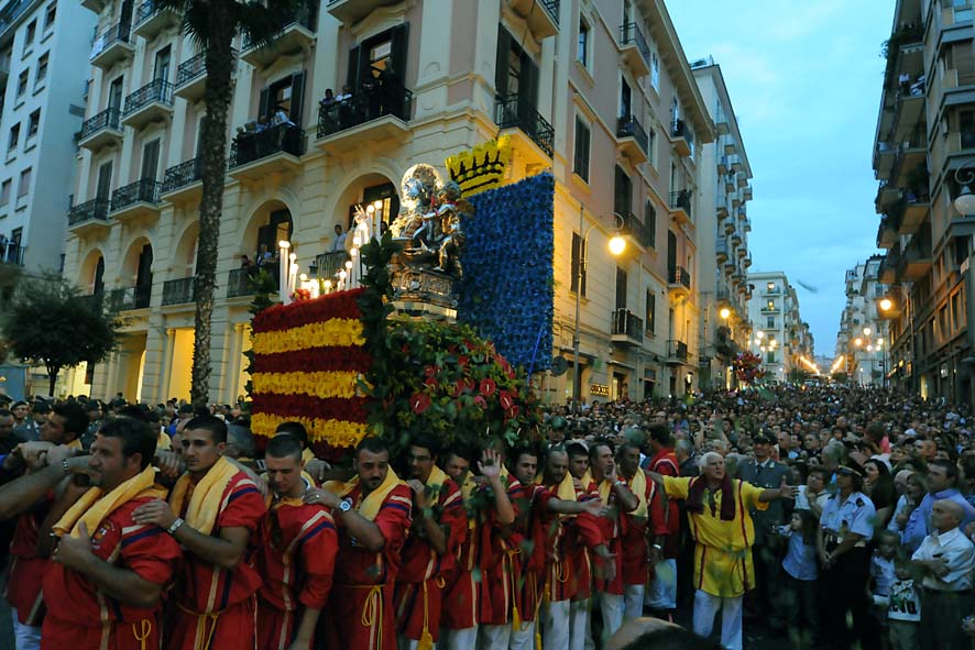 La Solenne Processione di San Matteo, Patrono della Citta'. Salerno, 21 settembre 2010
