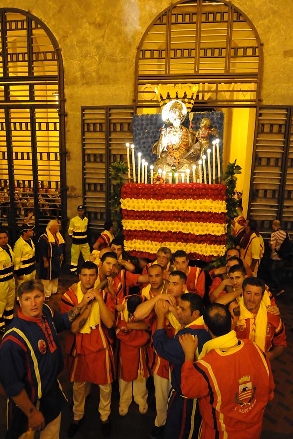 La Solenne Processione di San Matteo, Patrono della Citta'. Salerno, 21 settembre 2010