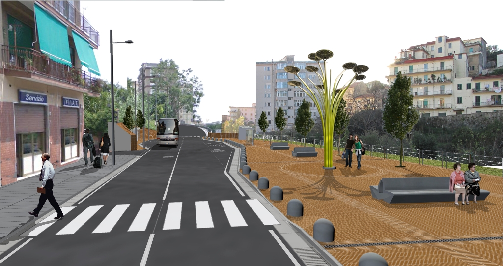 Via ai lavori del I lotto di Porta Ovest 