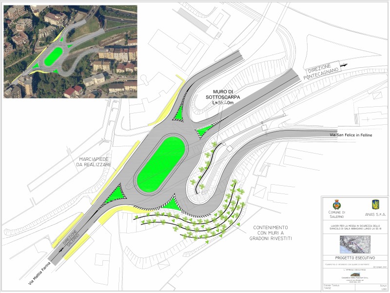 Il nuovo svincolo di Sala Abbagnano. La presentazione a Palazzo di Citta', 16 settembre 2010