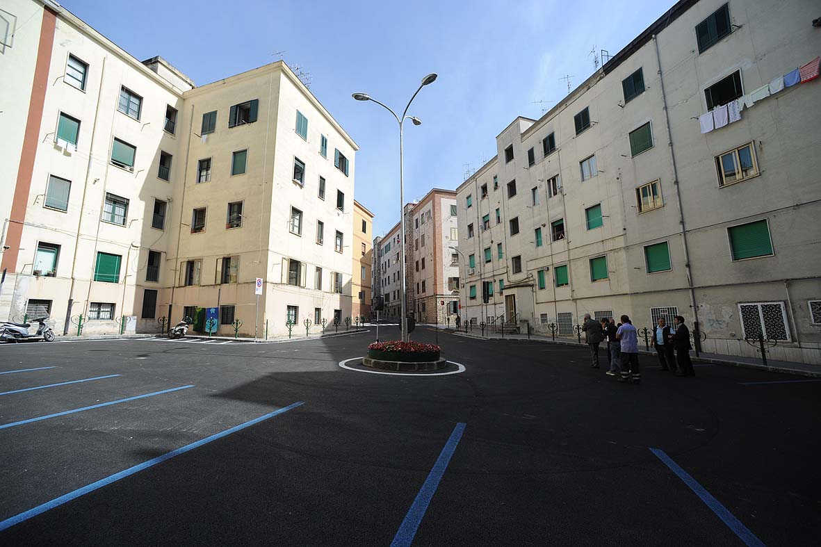 Il Sindaco De Luca inaugura la riqualificata via Mascia, 17 giugno 2010