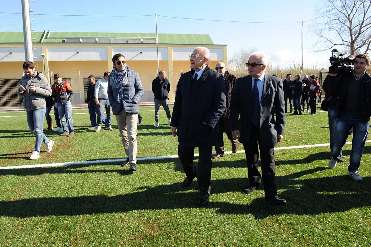 Conclusi i lavori al Campo Volpe