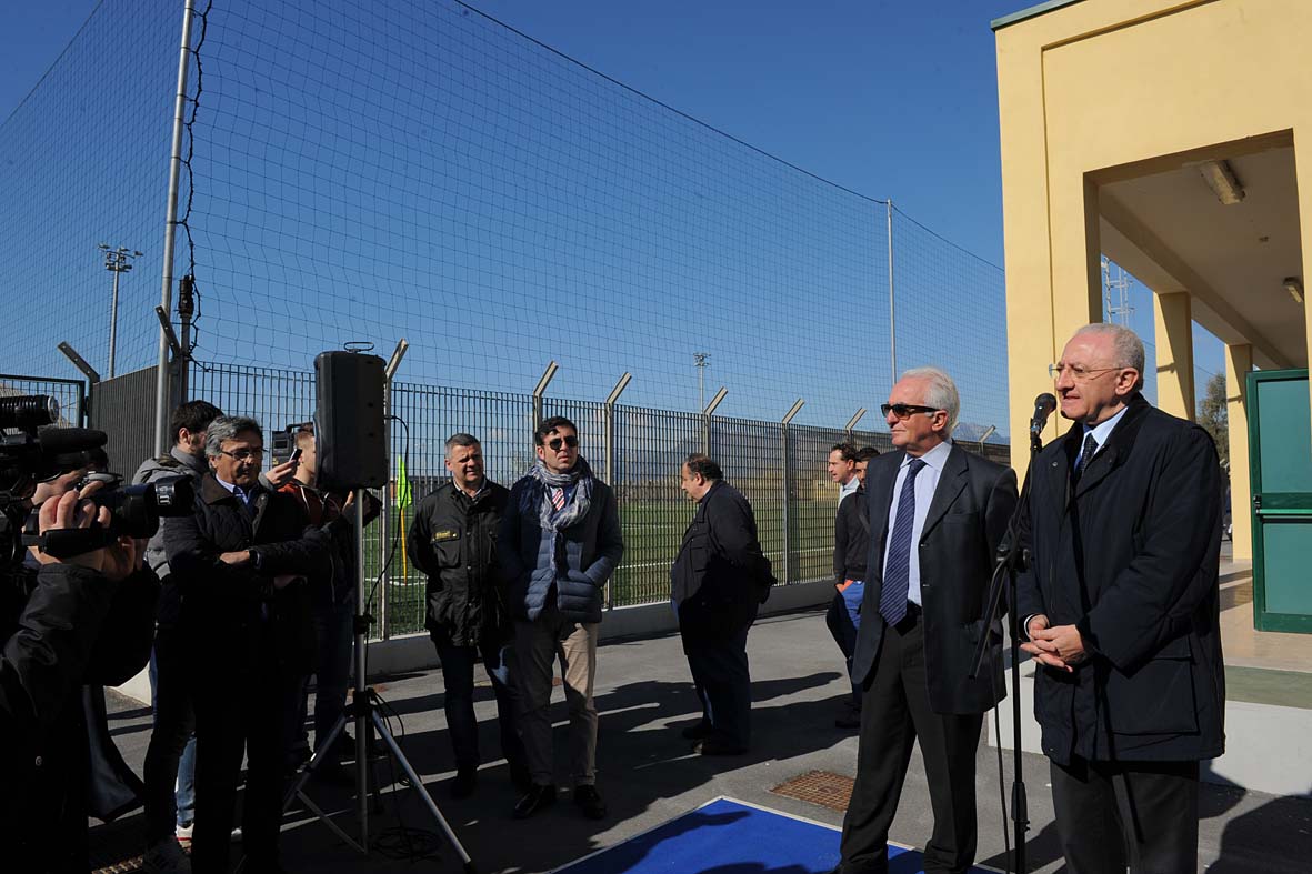 Conclusi i lavori al Campo Volpe