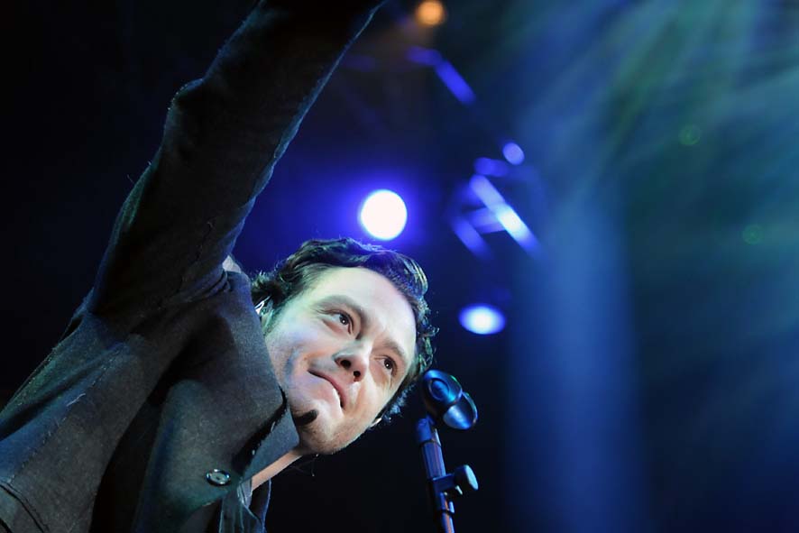 Capodanno in piazza a Salerno. Piazza della Liberta', 31 dicembre 2009