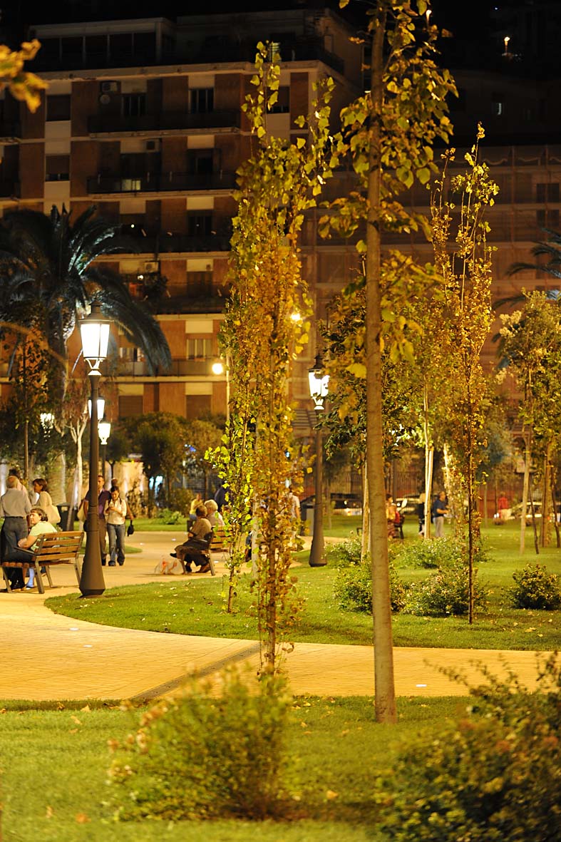 Inaugurazione dei Giardini La Carnale a Torrione. Salerno, 18 settembre 2010