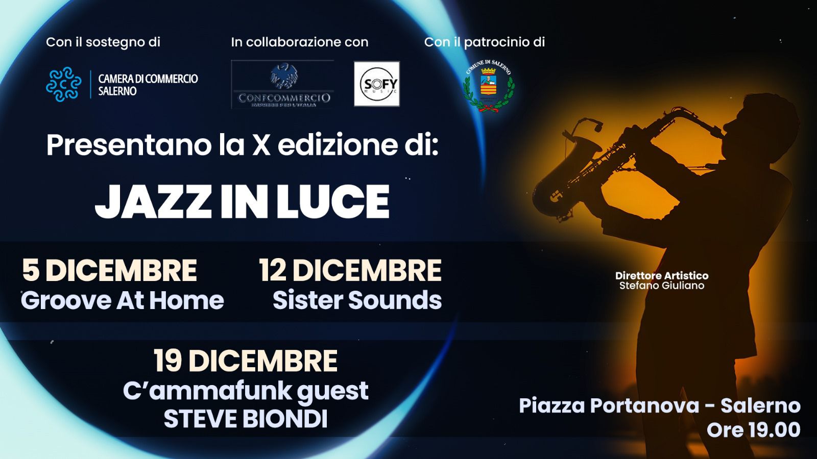Locandina Jazz in Luce