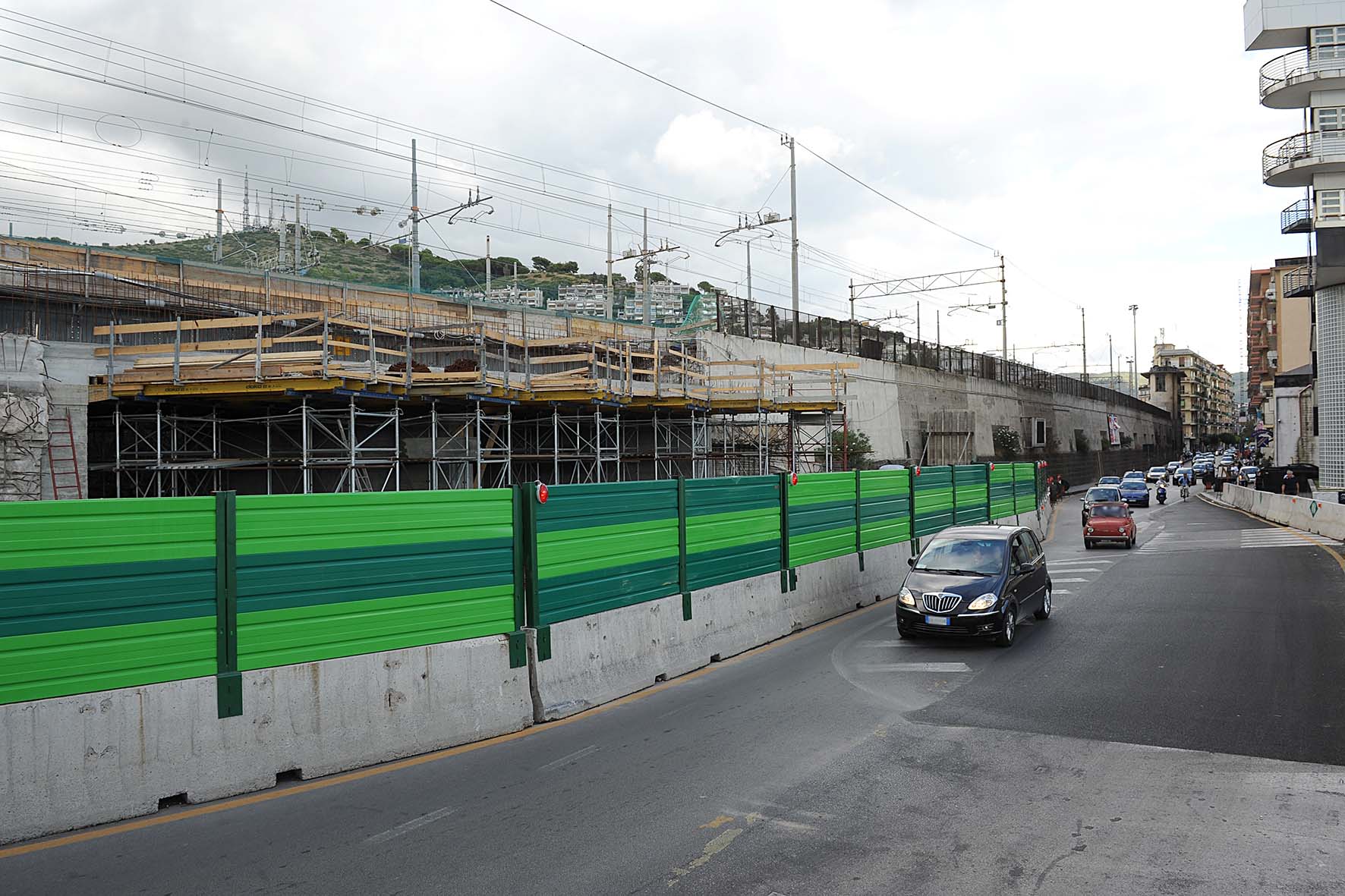 Il Sindaco De Luca in visita al cantiere Sottopasso Lungoirno