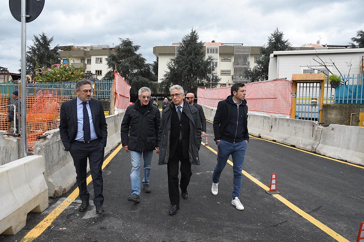 Lavori al torrente Mercatello, apre la bretella alternativa a via R. Mauri