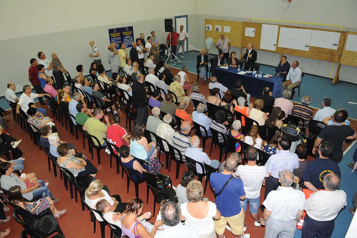 Grandi lavori a Matierno. Il Sindaco De Luca incontra i cittadini per illustrare le opere e i lavori pubblici programmati. Martedi' 7 luglio 2009