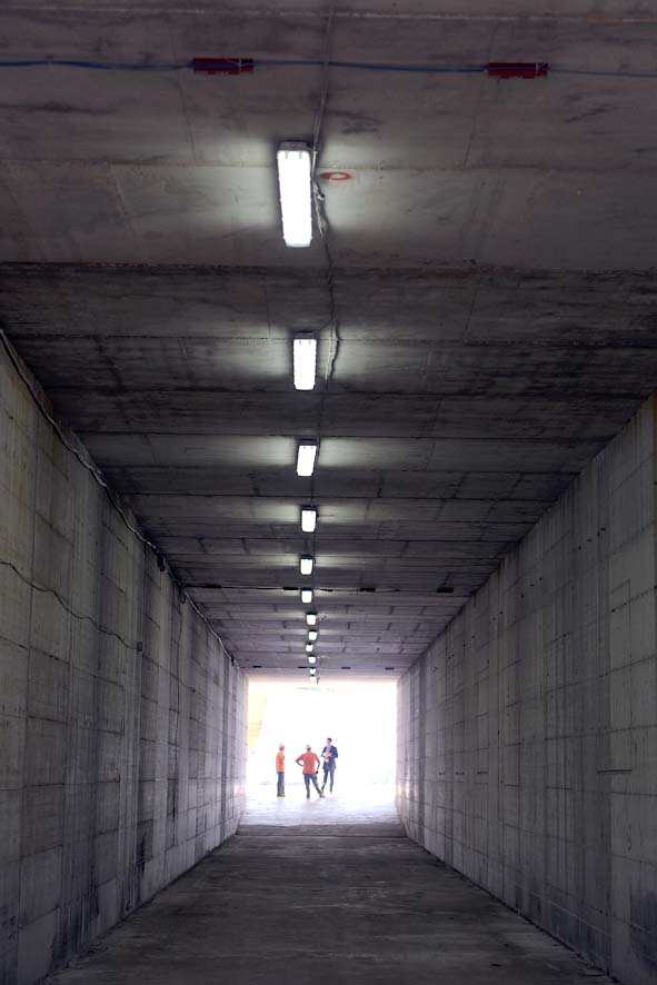 Lungoirno: apertura sottopasso via Vinciprova - via Torrione. Salerno, 16 settembre 2010