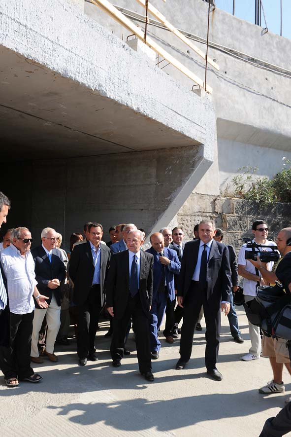 Lungoirno: apertura sottopasso via Vinciprova - via Torrione. Salerno, 16 settembre 2010