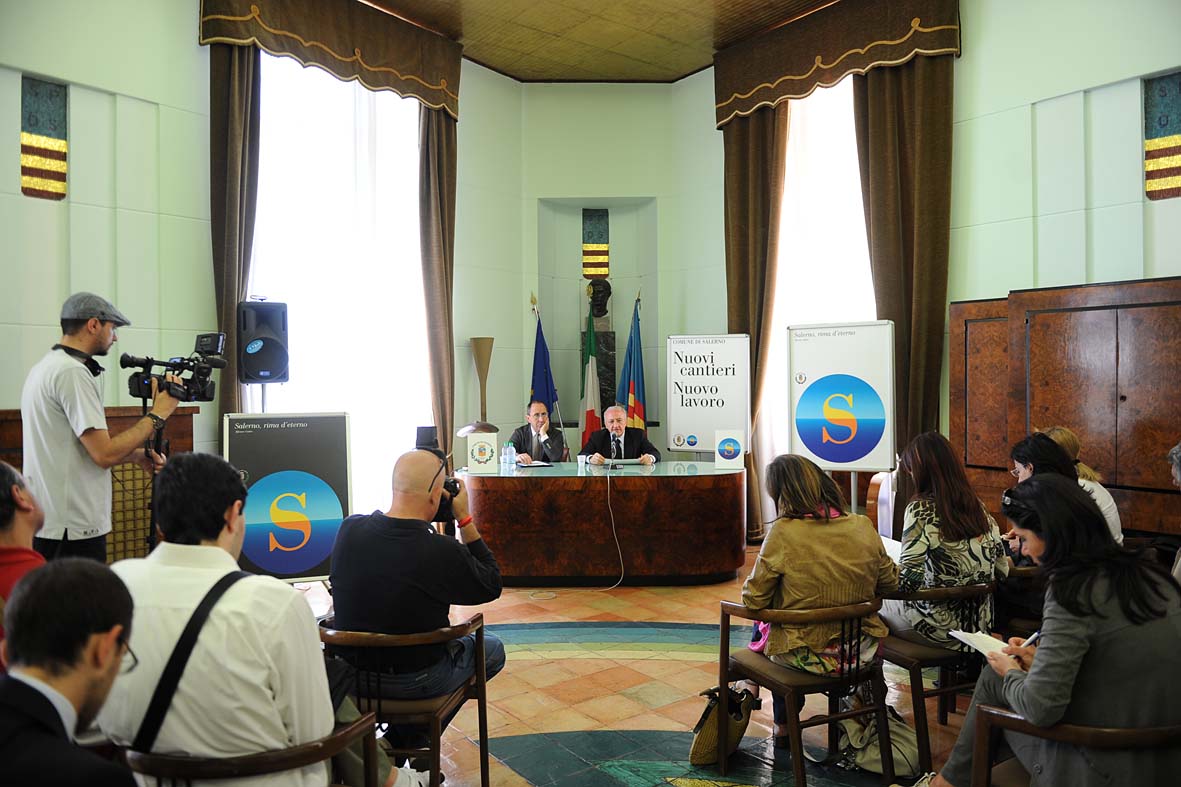 Il Sindaco De Luca presenta il nuovo programma di opere pubbliche