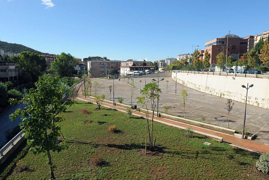 L'inaugurazione del Parco Irno, sabato 11 settembre 2010