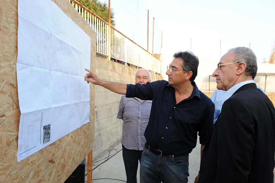 Il Sindaco di Salerno Vincenzo De Luca incontra i cittadini di Pastorano. 23 luglio 2009