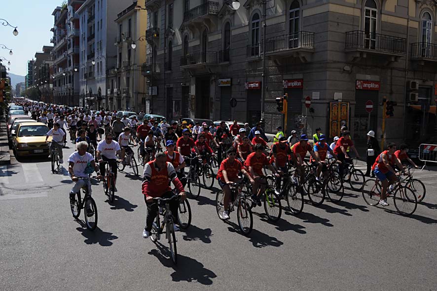 Pedalando per la citt 2010, Salerno 23 maggio 2010