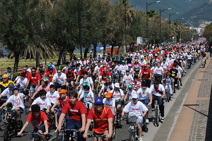 Pedalando per la citt 2010, Salerno 23 maggio 2010