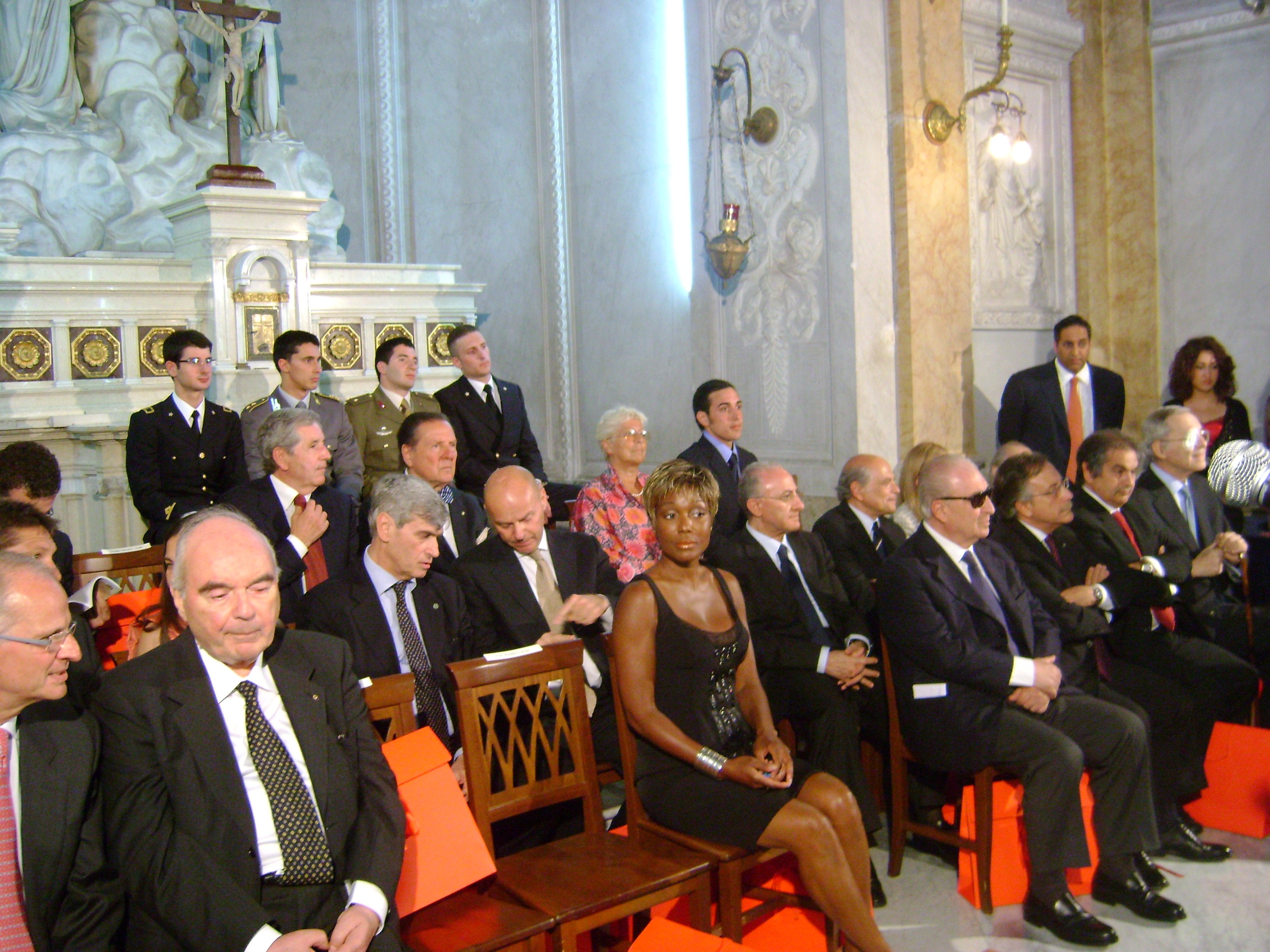 Napoli, 23 maggio 2009: Assegnato al Sindaco di Salerno Vincenzo De Luca il Premio Sebetia per Legalit., Ambiente, Sicurezza