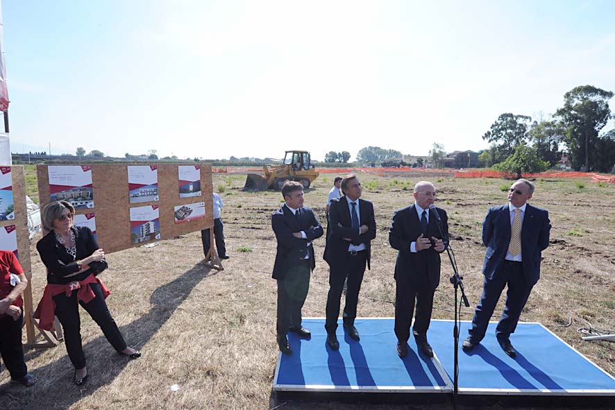 Con il Sindaco De Luca il via ai lavori PUA in via Fangarielli