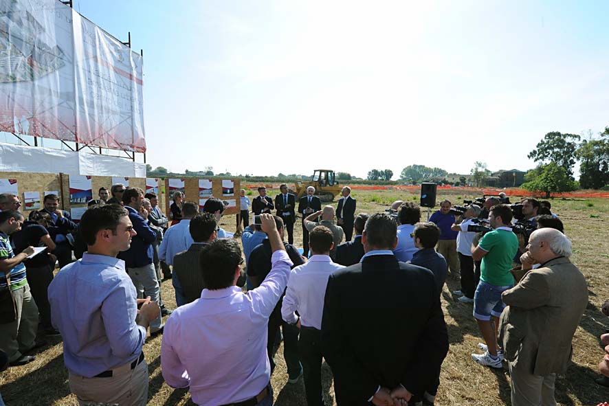 Con il Sindaco De Luca il via ai lavori PUA in via Fangarielli