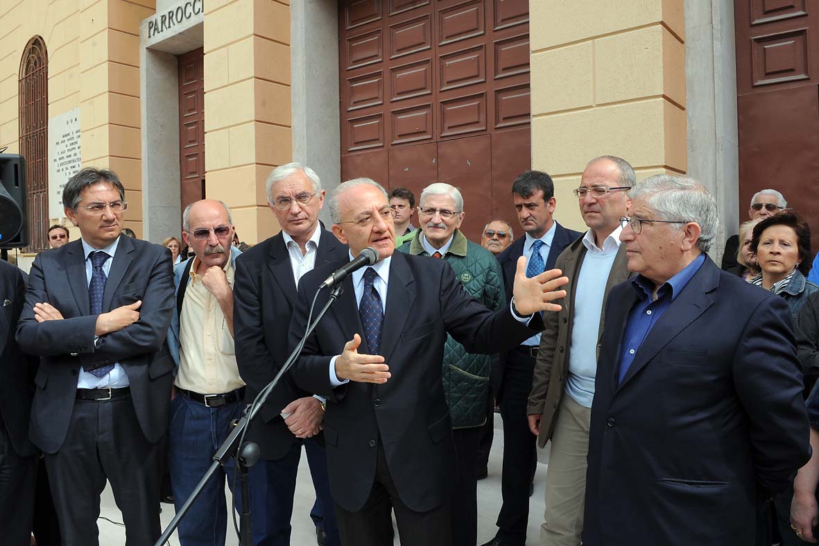 Inaugurazione del nuovo sagrato della Chiesa dei Salesiani. Salerno, 4 maggio 2010