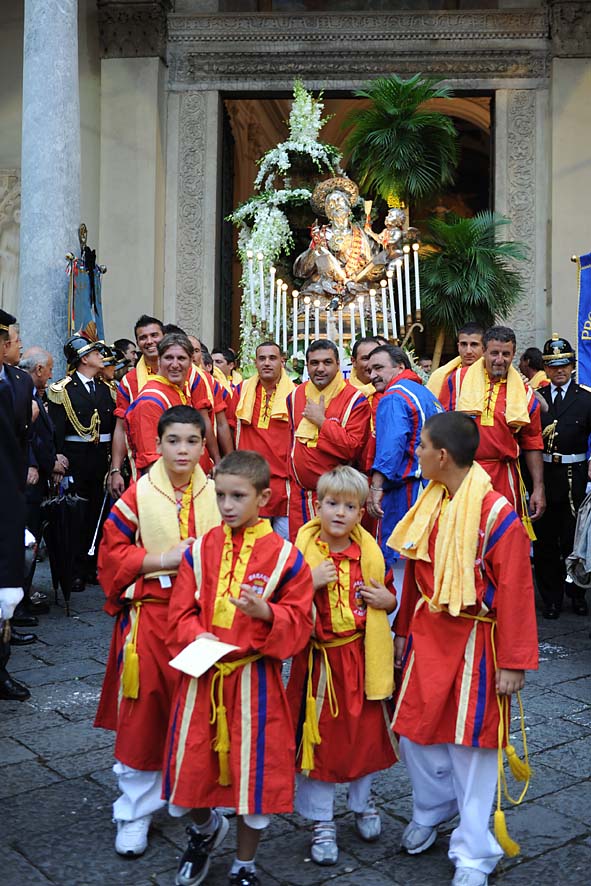 La Processione Solenne in onore di San Matteo. 21 Settembre 2009