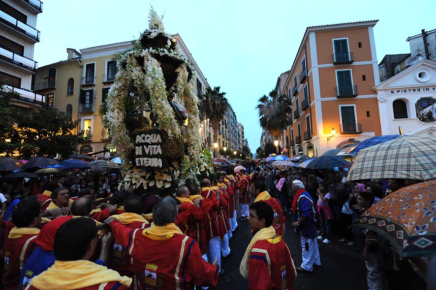 La Processione Solenne in onore di San Matteo. 21 Settembre 2009