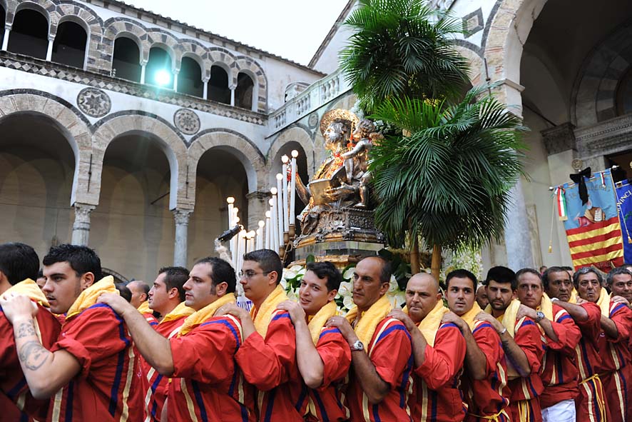 La Processione Solenne in onore di San Matteo. 21 Settembre 2009