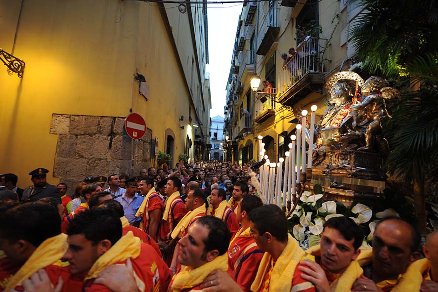 La Processione Solenne in onore di San Matteo. 21 Settembre 2009