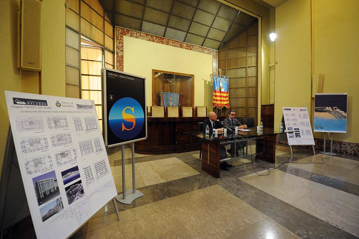 Consegna lavori nuova sede Autorit? Portuale. Salerno, 22 gennaio 2013