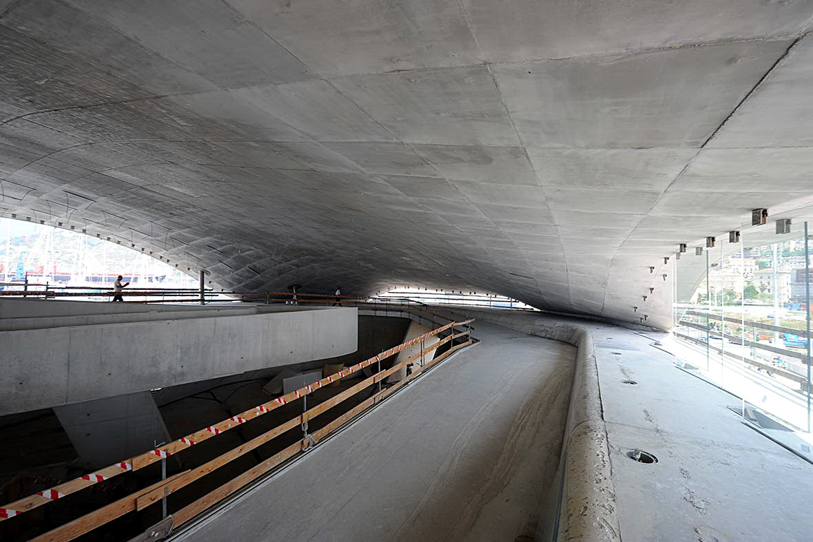 Visita al cantiere della Stazione Marittima