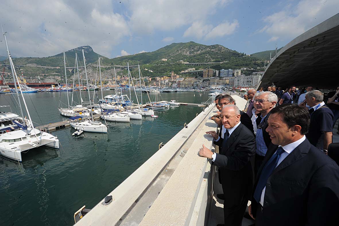 Visita al cantiere della Stazione Marittima