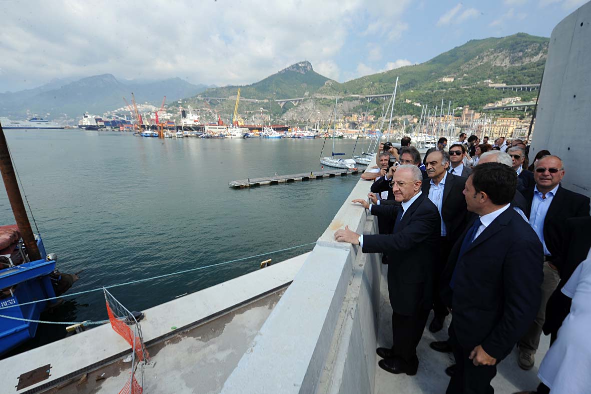 Visita al cantiere della Stazione Marittima