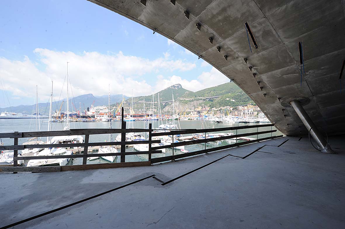 Visita al cantiere della Stazione Marittima