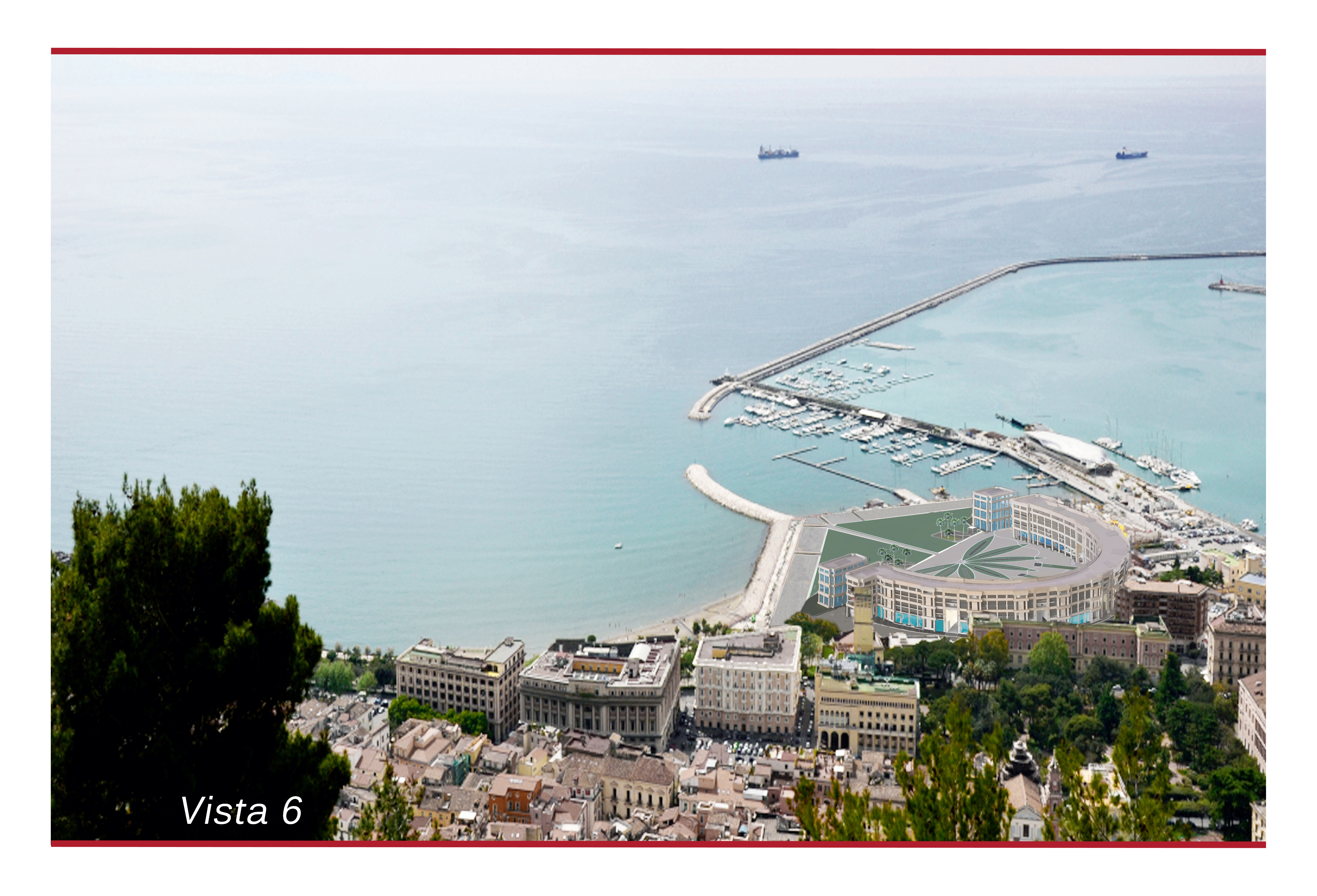 Piazza della Liberta' ed il Crescent